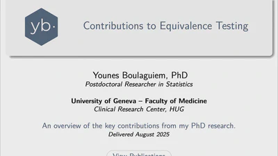 Contributions to Equivalence Testing featured image
